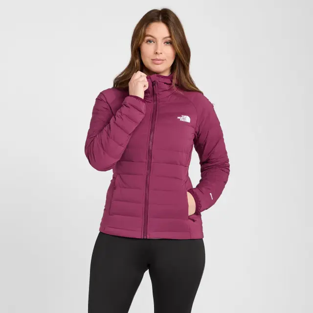 The North Face Women's Belleview Stretch Down Jacket, Red