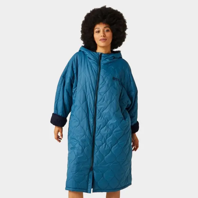 Regatta Waterproof Quilted Changing Robe, Blue