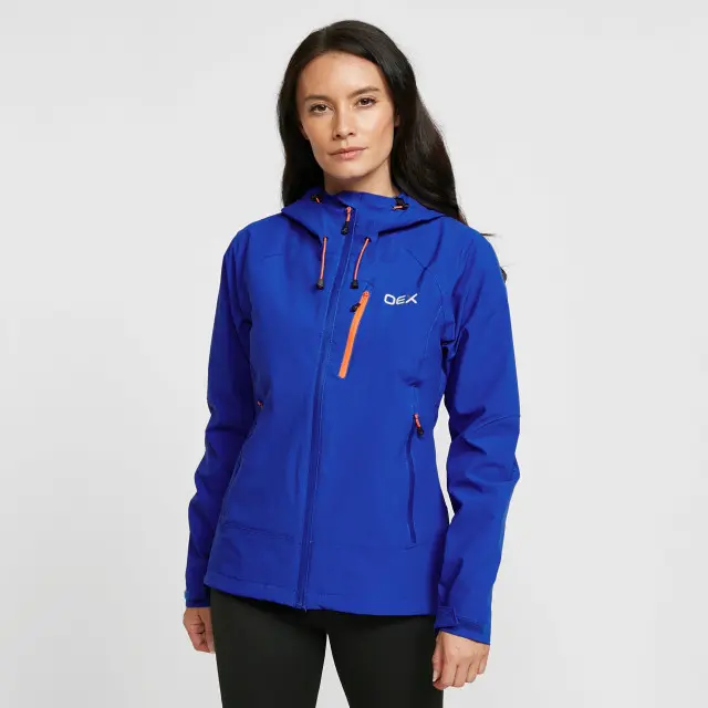 OEX Women's Fortitude Waterproof Jacket, Blue