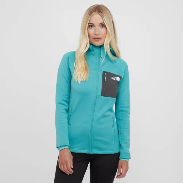 The North Face Women's Hathersage Full Zip Hooded Fleece