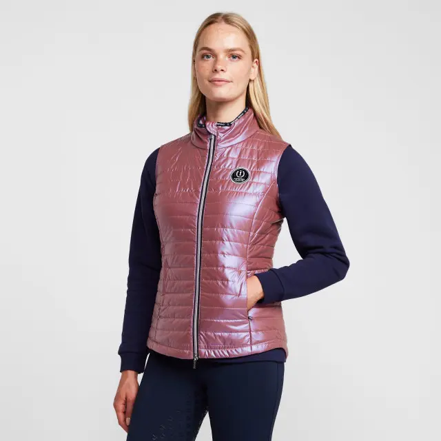 Imperial Riding Violet Pearl Gilet Violet Rose, Pink