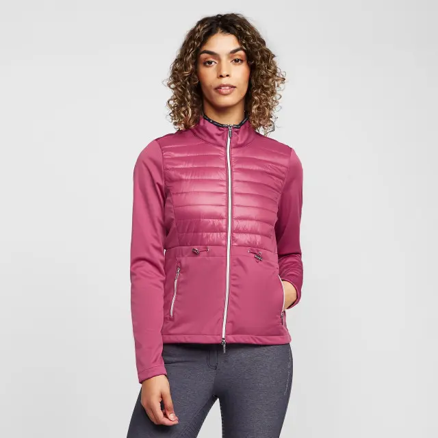 Imperial Riding Women's Kiss and Tell Hybrid Jacket, Pink