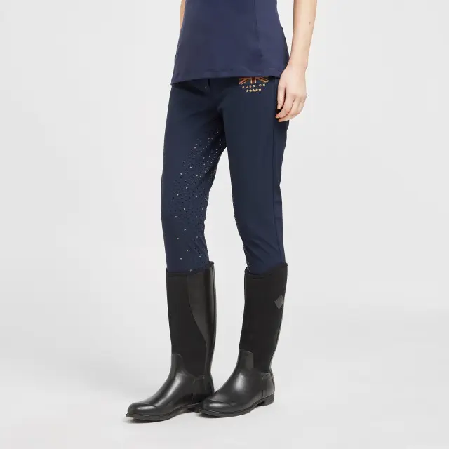 Aubrion Team Breeches Navy, Navy