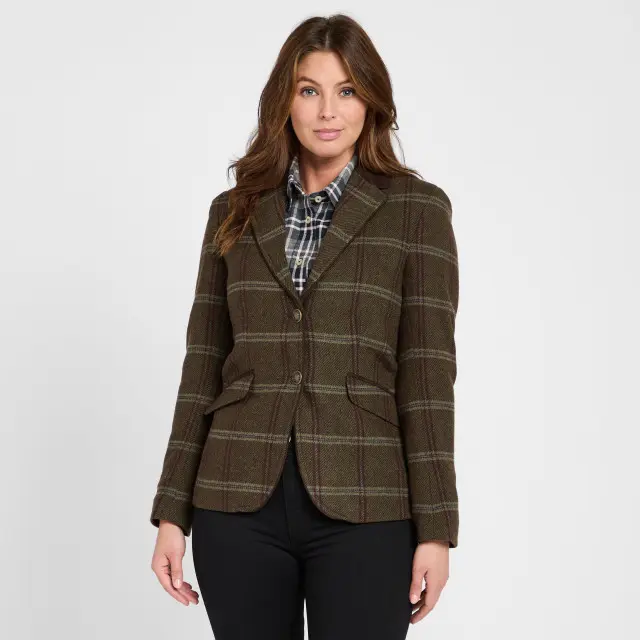 Hoggs of Fife Women's Musselburgh Tweed Hacking Jacket