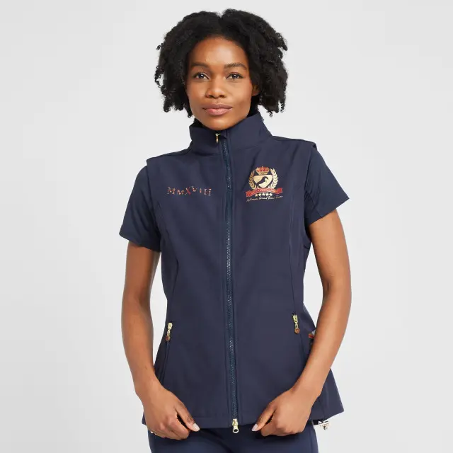 Aubrion Women's Team Softshell Gilet, Navy