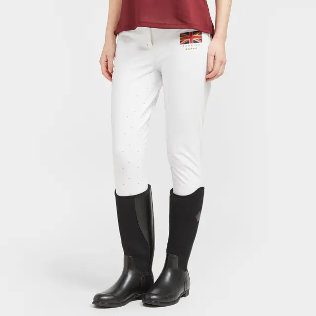 Aubrion Team Breeches White