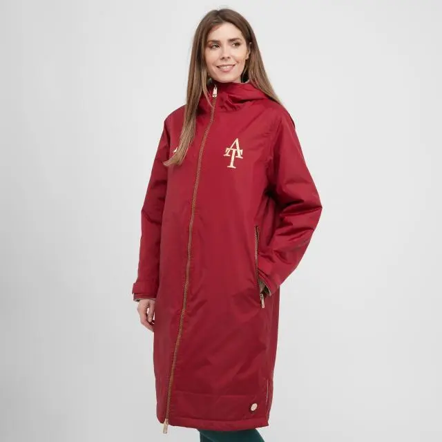 Aubrion Unisex All-Weather Robe, Red