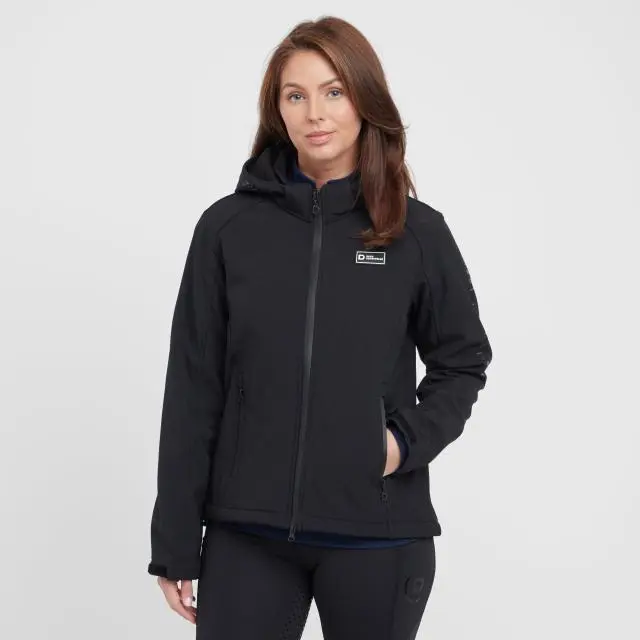 Dublin Women's Scarlett Softshell Bonded Jacket, Black