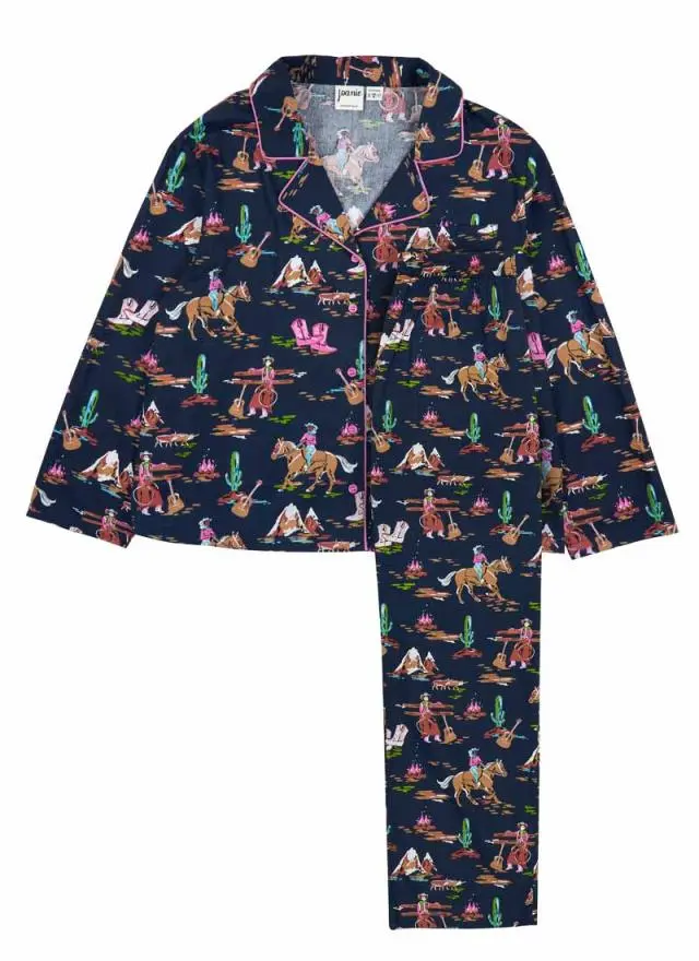 Joanie Clothing Ernie Cowgirl Print Pyjamas 