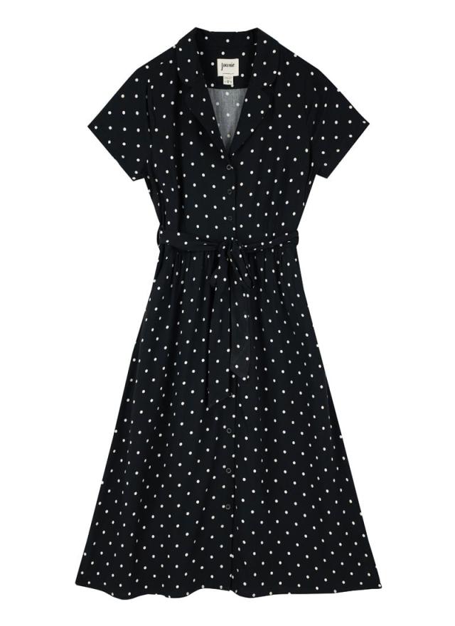 Joanie Clothing Carly Polka Dot Print Dress 