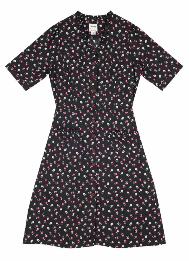 Joanie Clothing Sonya Floral Print Button