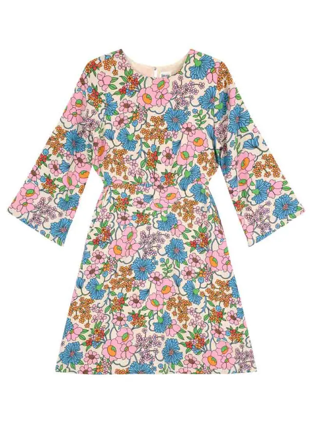 Joanie Clothing Effie White Floral Print Mini Dress 