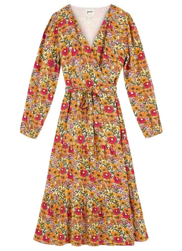 Joanie Clothing Aleesha Vintage Floral V