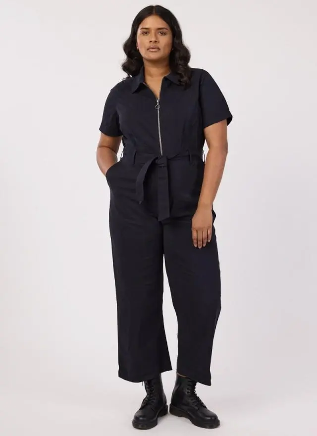 Joanie Clothing Mork Short Sleeve Boilersuit 