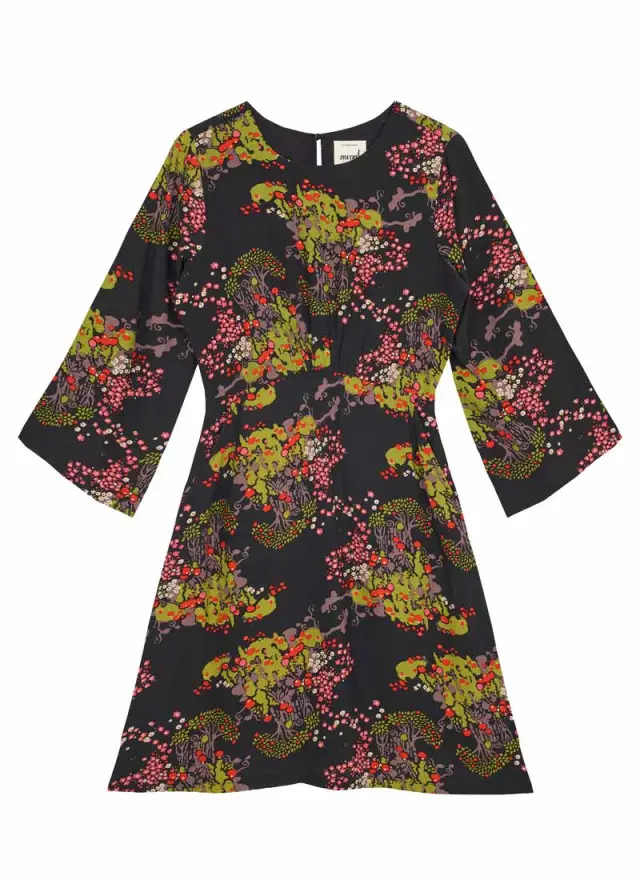 Joanie Clothing Effie Forest Print Mini Dress 