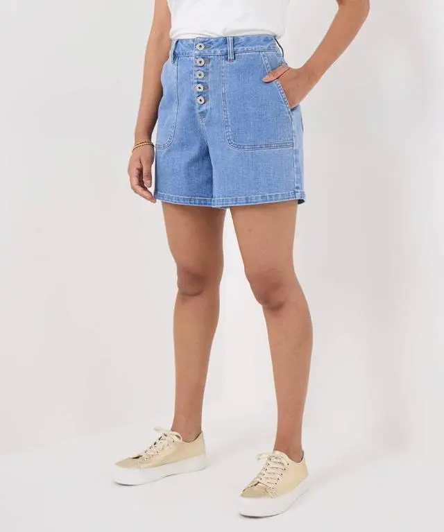 Joe Browns Jenna Patch Pocket Denim Shorts