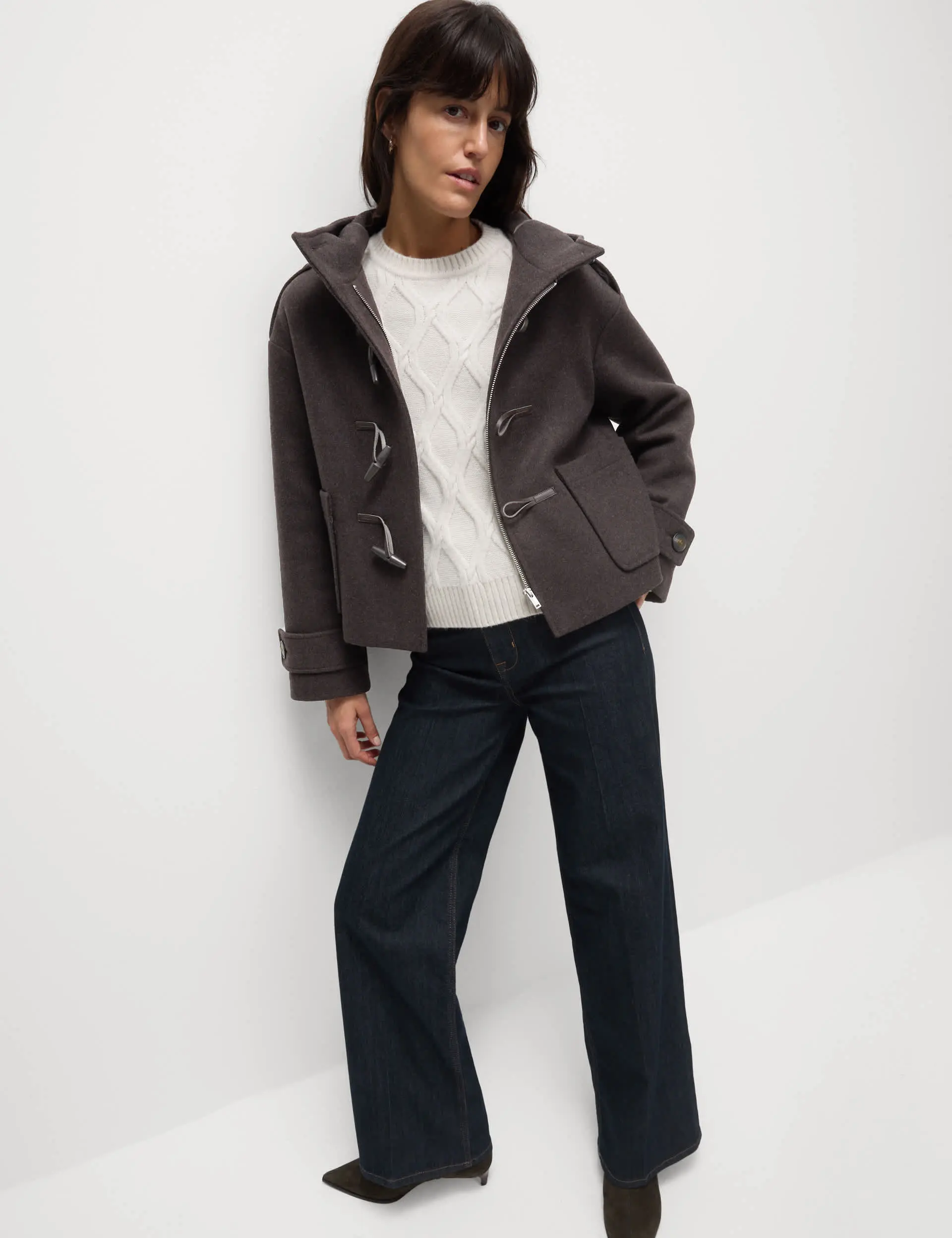 Marks and spencer duffle coat ladies best sale