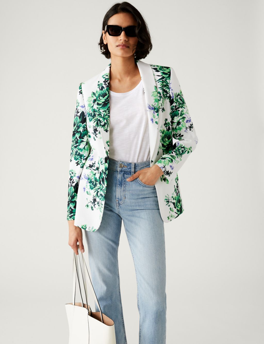 Women's floral sales blazer uk