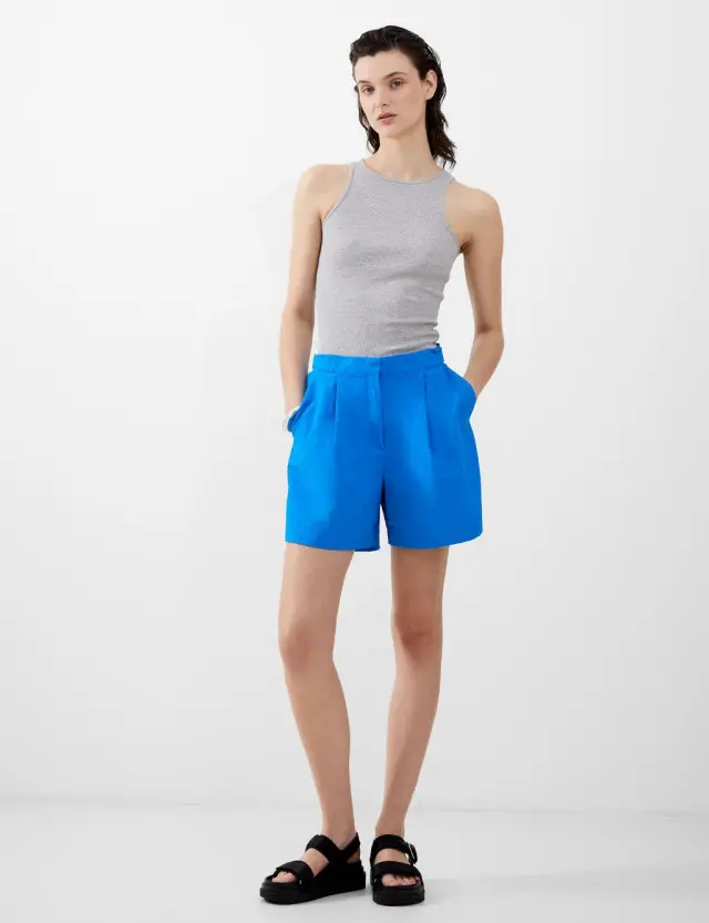 French Connection Women's High Waisted Shorts 