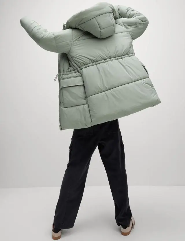 M&S Women's Thermowarmth™ Stormwear™ Quilted Puffer Coat 