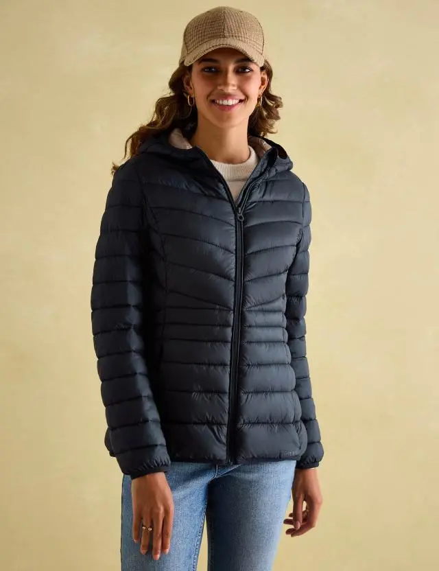 Joules Women's Hooded Puffer Jacket 