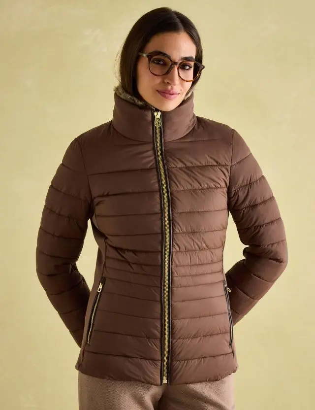 Joules Women's Showerproof Padded Coat 