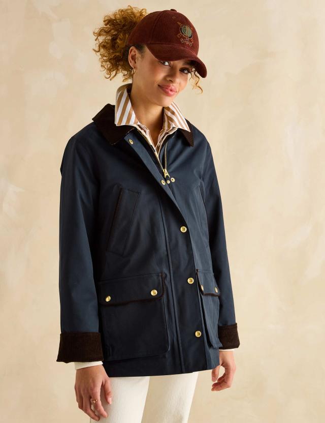 Joules Women's Waterproof Collared Coat 