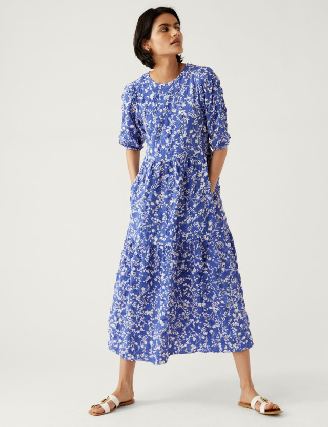 Midi dress m and s best sale