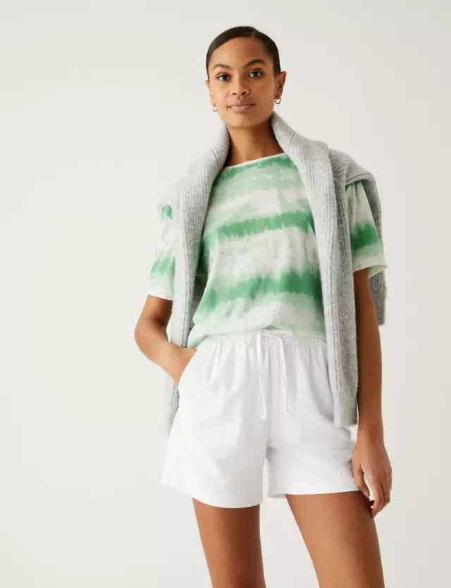 Linen shorts clearance marks and spencer