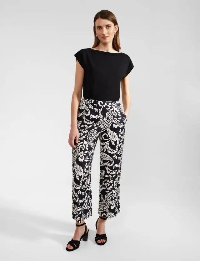 Hobbs Women's Floral Relaxed Culottes 