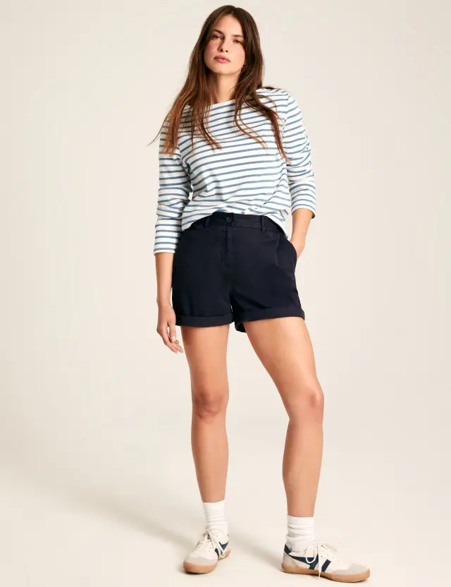 Joules Women's Cotton Rich Chino Shorts 