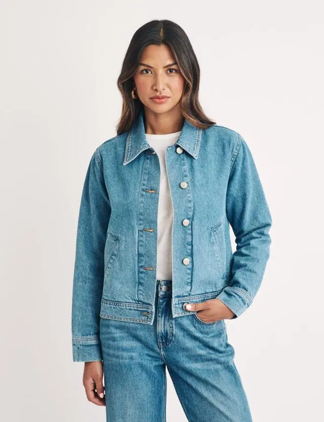 Light Wash Denim Jacket