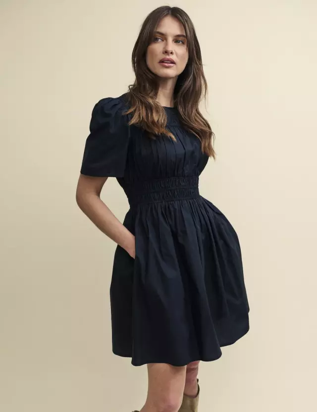 Black Natalia Mini Dress