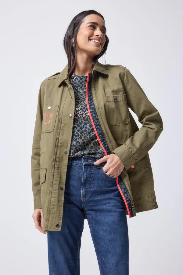 Khaki Utility Jacket