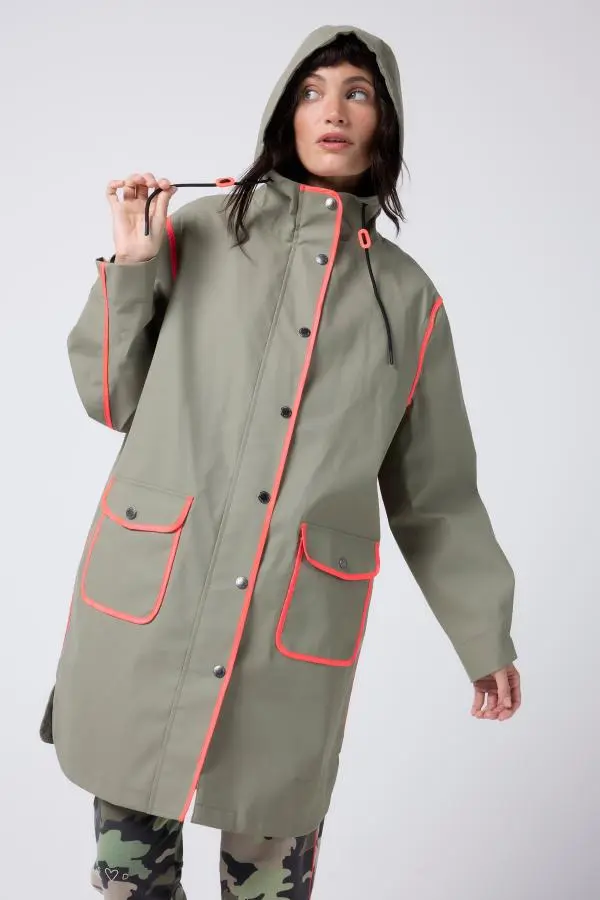 Khaki Raincoat