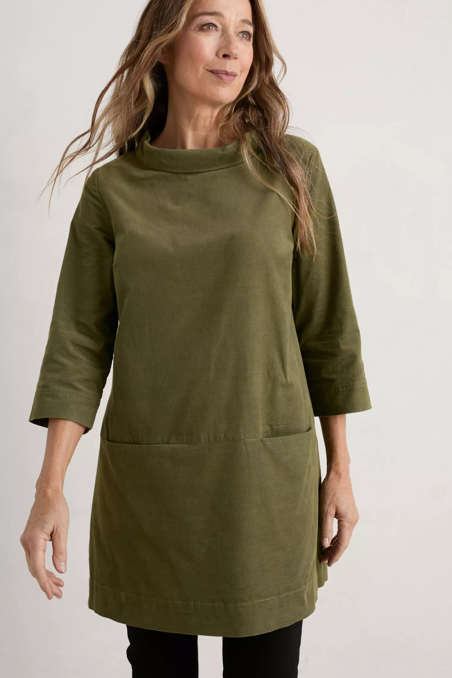 Soft Touch Side Pocket Tunic