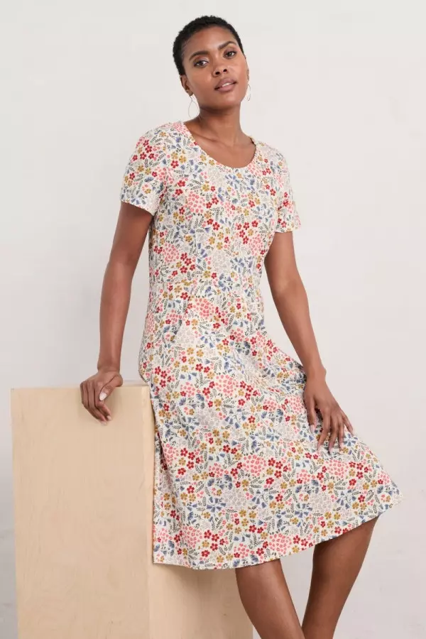 Enor Fit-and-Flare Dress