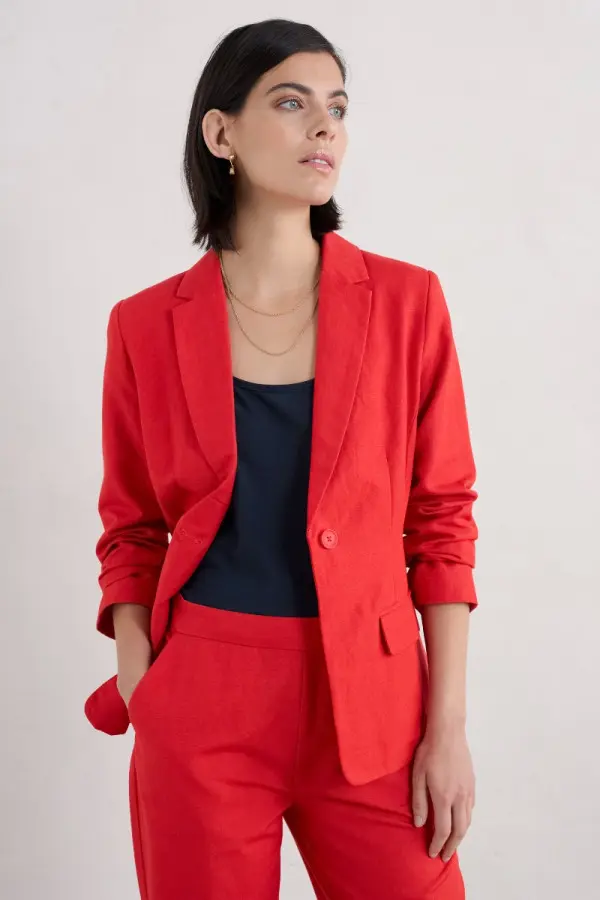 Erica Linen Blend Blazer