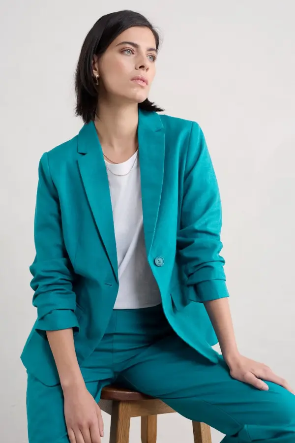 Erica Linen Blend Blazer