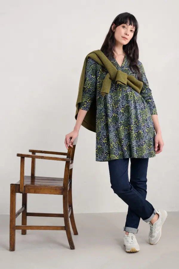 Wreathe Jersey Tunic