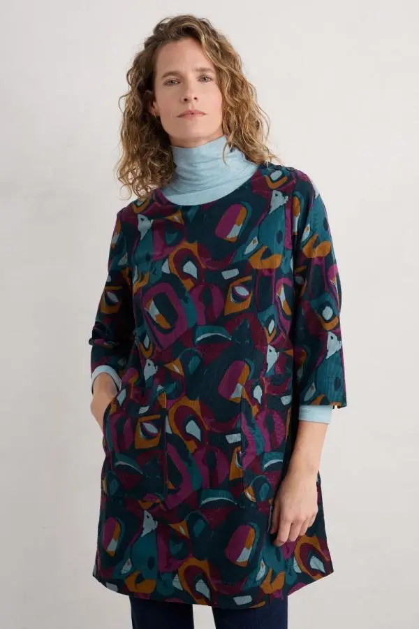 Port Gaverne Needlecord Tunic