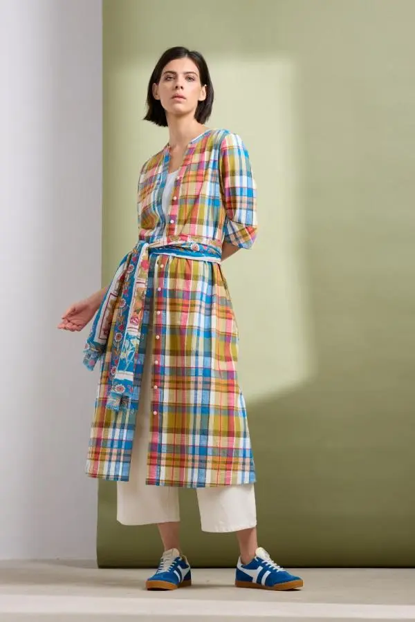 Tresco Abbey Yarn-dye Shirt Dress