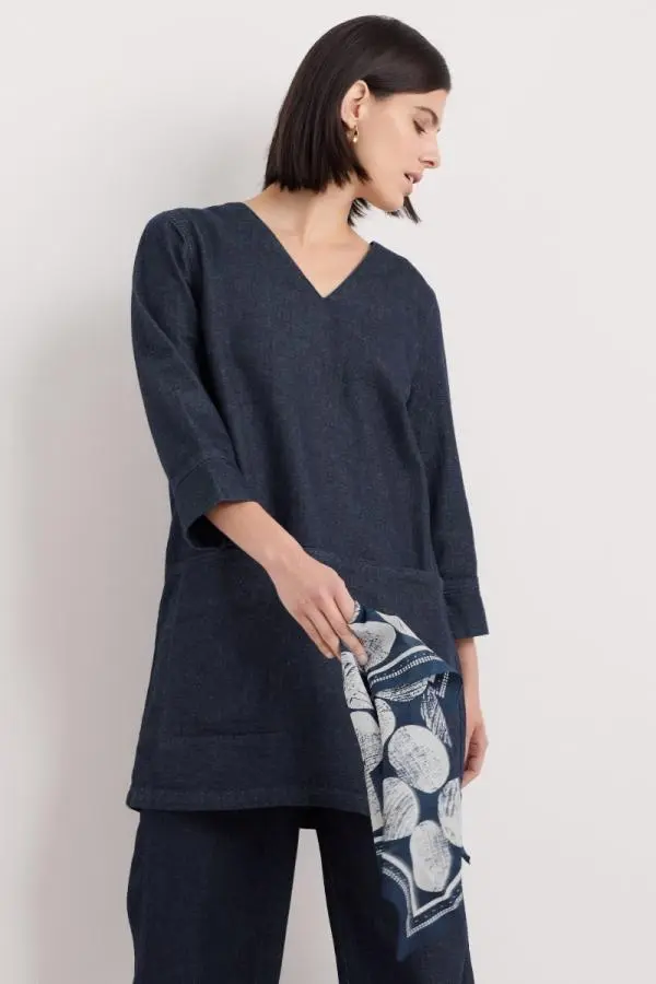 Calidris Denim Tunic