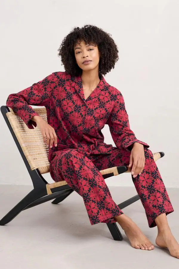 Simple Stars Flannel Pyjamas