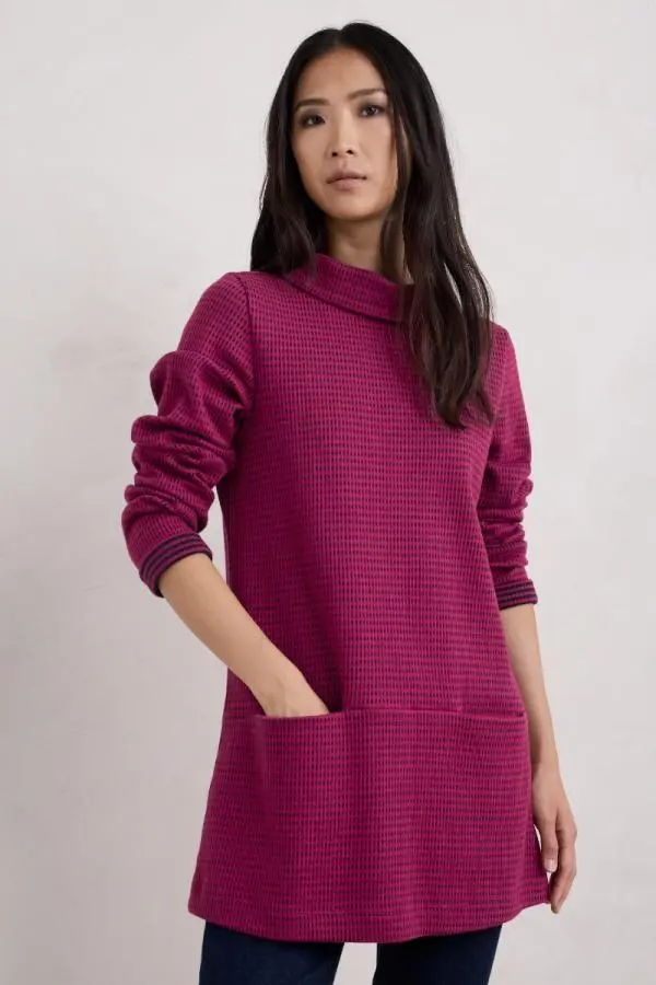 Mawgan Porth Jacquard Jersey Tunic