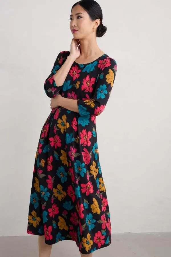 Veronica Midi Dress (GOTS)