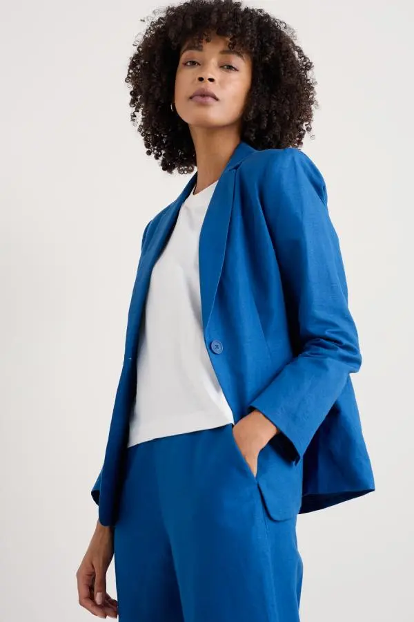 Erica Linen Blend Blazer