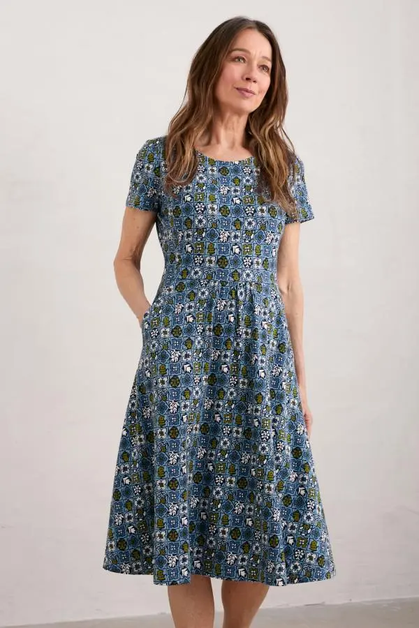 April Short Sleeve Dress