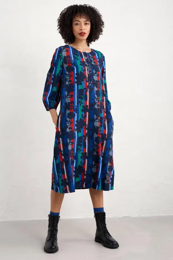 Sea Call A-line Dress