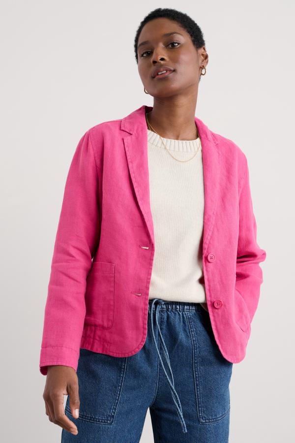 Blinker Linen Blazer